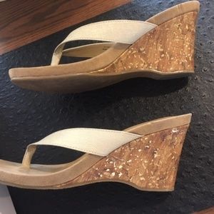 Style & Co. Chicklet Wedge Thong Sandal